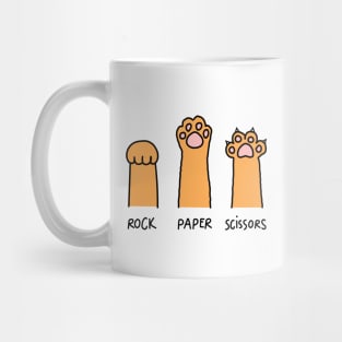 Rock Paper Scissors Mug